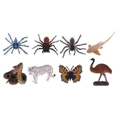 Simulation Wildtiere/Zoo/Bauernhoftiere Modell Figuren Kinder Spielzeug Sammlerstücke
