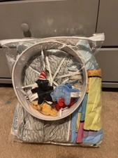 Dr Seuss 1 Fish 2 Fish 4pc Crib Bed Set New In Package Boy or Girl