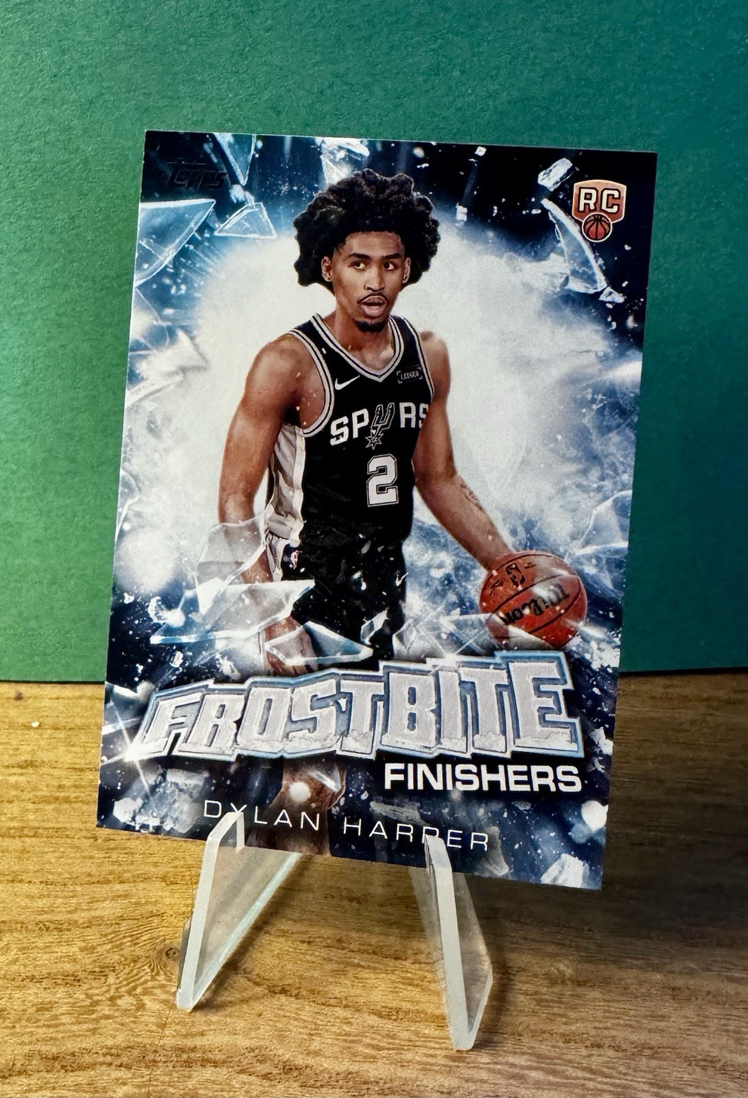 🔥☄️🔥2025-26 Topps Holiday Dylan Harper Frostbite Finishers SSP Case Hit FF-DH