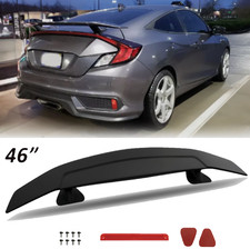 46 Rear Trunk Spoiler Wing Gt Style Racing Matte Black For Honda Civic Si 46 Rear Trunk Spoiler Wing Gt Style Racing Matte Black For Honda Civic Si