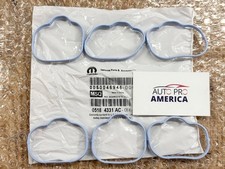 Lower Intake Manifold Gaskets Jeep Dodge Ram 3.6l Mopar 5184331ac Set Of 6 Oem Lower Intake Manifold Gaskets Jeep Dodge Ram 3.6l Mopar 5184331ac Set Of 6 Oem