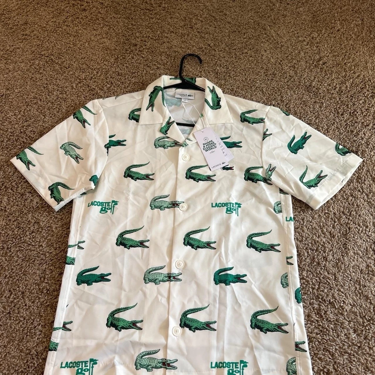 Lacoste White Shirts for Men for sale | eBay