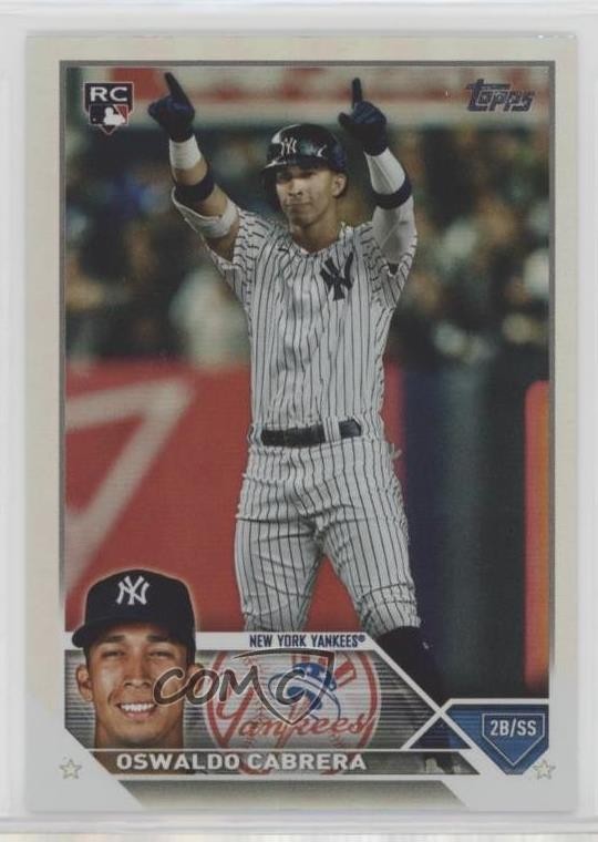 2023 Topps Series 2 Rainbow Foil Oswaldo Cabrera #487 Rookie RC 4z8