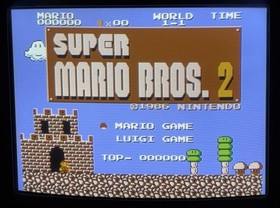 Super Mario Bros. 1 & 2 Famicom Disk System CIB Japan Import US Seller TESTED