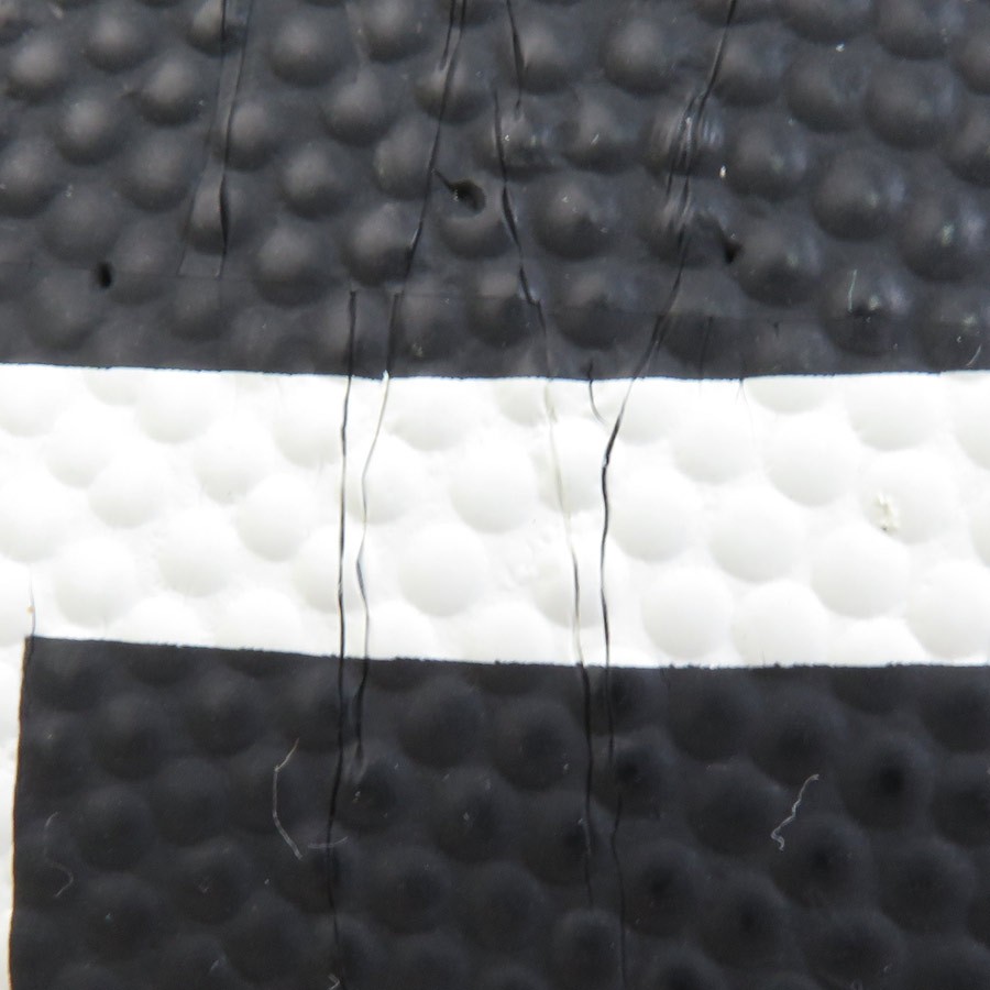 Auth CHANEL Rugby Ball Black/White Rubber - 99927j | eBay