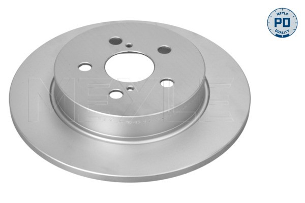 2X Meyle Bremsscheiben Hinten Passend FüR Toyota Yaris P21 PA1 PH1-image