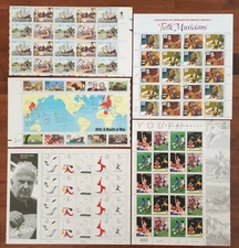 Assorted Perforated USPS Stamps (Face Value $28.10)