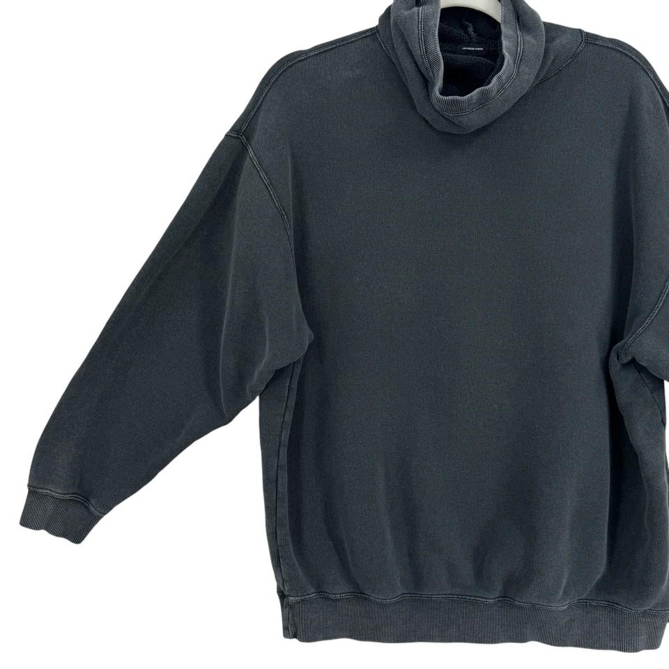 Sudadera polar vintage R13 Maskup para mujer XS negra de gran tamaño grunge vanguardista Foto 4 de 4