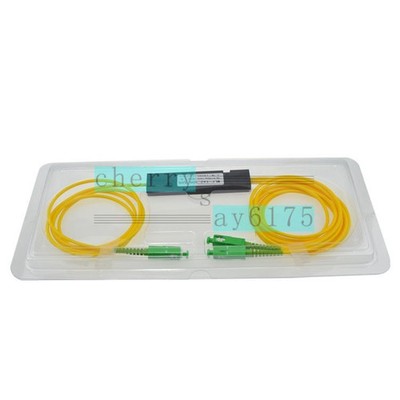 ONE SC 1X2 PLC Singlemode Fiber Optical splitter FTTH PLC SCAPC NEW