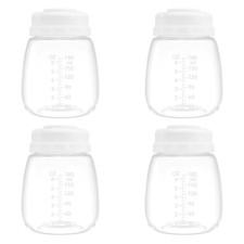 Breast Milk Collection and Storage Bottles, 6Oz/180Ml, Compatible with Spectra S