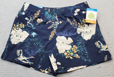 Columbia Sandy River Printed Shorts Womens Medium Multi Omni-Shade Regular Fit