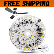 4 Inch Ceiling Fan LED Light Replacement 6000K, 18W LED Retrofit Kit