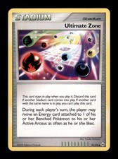 Ultimate Zone 91/99 Uncommon Arceus Pokemon LP