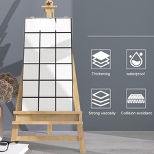 20/40pcs Peel Stick White Marble Wall Panels Waterproof PVC Tiles for Walls -GZ