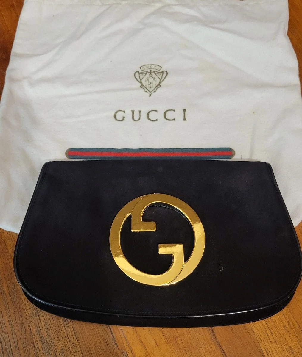 Gucci Suede Vintage Bags, Handbags & Cases for sale | eBay