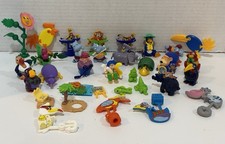 Vintage Lot Of 34 Miscellaneous Kinder Surprise Mini Toys  Parts