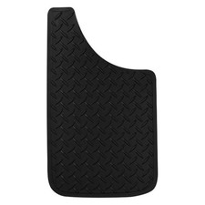 Plasticolor 000548r01 Easy Fit Black Mud Guards W Diamond Plate