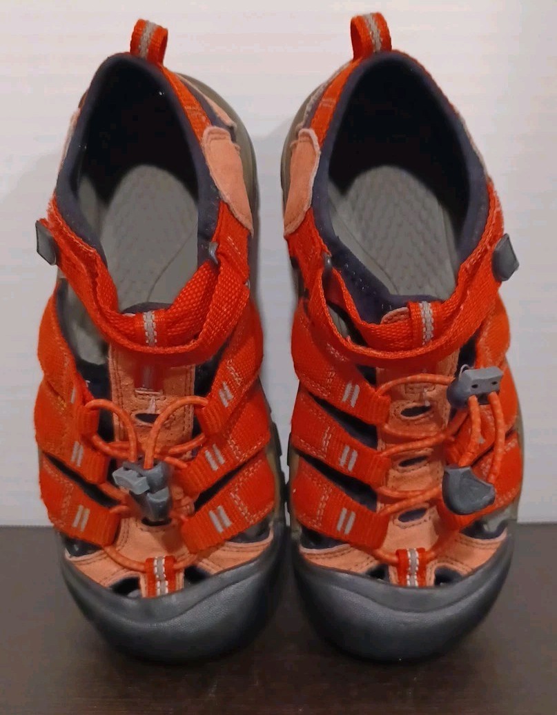 Scarpe sandali acqua KEEN Youth unisex taglia 3 rosso Newport H2