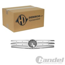 DIEDERICHS SPORT KÜHLERGRILL CHROM SILBER passend für MERCEDES SL R129 CL-Look DIEDERICHS SPORT KÜHLERGRILL CHROM SILBER passend für MERCEDES SL R129 CL-Look