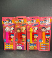 Vintage  Snoopy and the Peanuts Gang  PEZ Candy Dispensers - Set of 4 