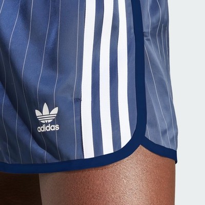adidas x Sporty & Rich Track Short Navy/White | eBay