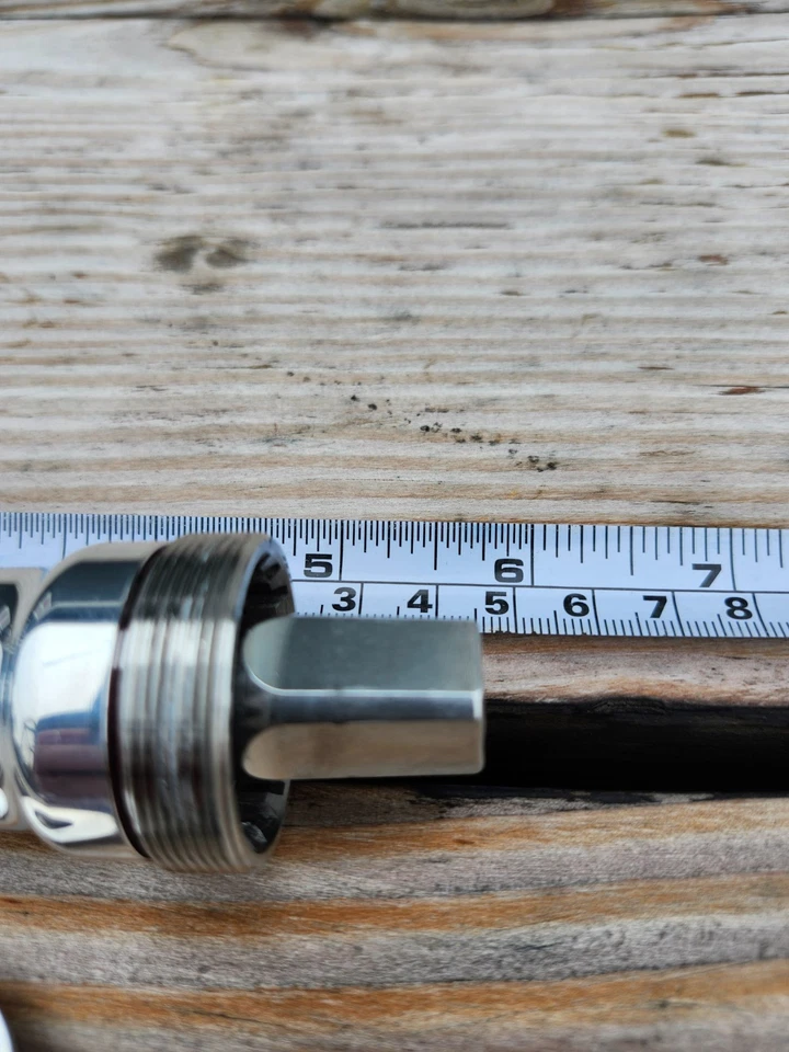 Soporte inferior cónico cuadrado Phil Wood (bicicleta grasa-carcasa de 100 mm) Foto 3 de 4