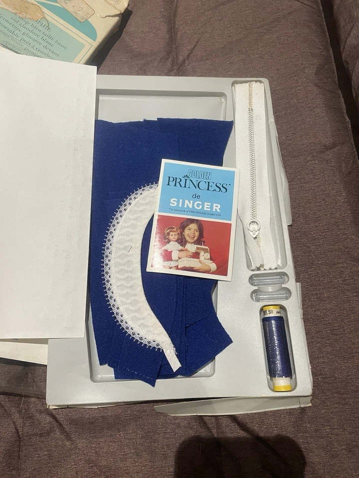 Patrón de ropa de muñeca Sophie princesa dorada costura cantante vintage para Sebino Foto 3 de 3