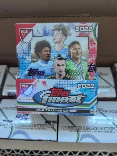 2022 Topps MLS Major League Soccer Finest Soccer Hobby 2 Autos Per Box