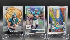 Jalen Hurts - 3 Card Lot (Inserts & Parallel Cards) SHARP!