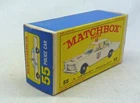 Lesney Matchbox Toys MB55c Ford Galaxie Police Car ORIGINAL Empty E4 Type Box