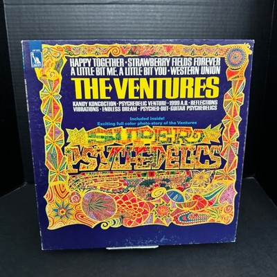 The Ventures Super Psychedelics LP Vinyl  Record Liberty Album LRP-2052 Gatefold
