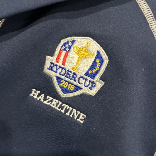 Hazeltine National 2016 Ryder Cup Blue Pullover Size Large 1/4 Zip - Picture 3 of 5