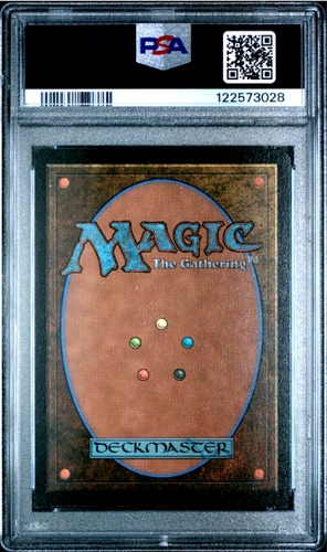 2020 MTG Magic The Gathering SLD Secret Lair Bob Ross #107 Mountain PSA 9 POP 4 - Picture 2 of 3