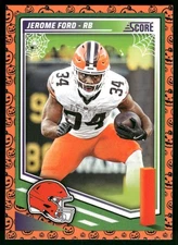 Jerome Ford 2025 Score a Treat Cleveland Browns #255 Near Mint or Better