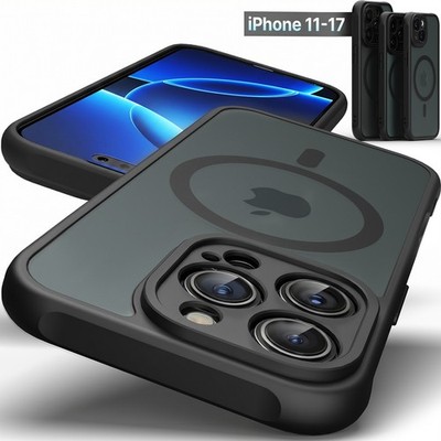 Hülle iPhone 17 16 15 14 13 12 11 Pro Max MagSafe Handy Magnet Case Kameraschutz