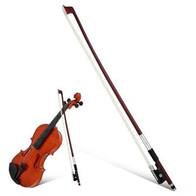 Beginners Practice Use Violin Bow Lightweight Portable Wooden Violin Practicing - image 1 of 4