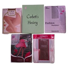 Vintage Pantyhose Lot Nylon Stockings Hosiery Sears Ward Cantrece New Old Stock
