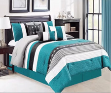 polyester 7-piece bedding set Q