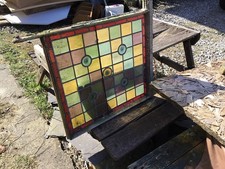 Antique  Stained Glass Panels see photos