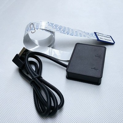 2in1 USB zu SD Verlängerung Kabel Extender Reader Box Handy für Daten-Update