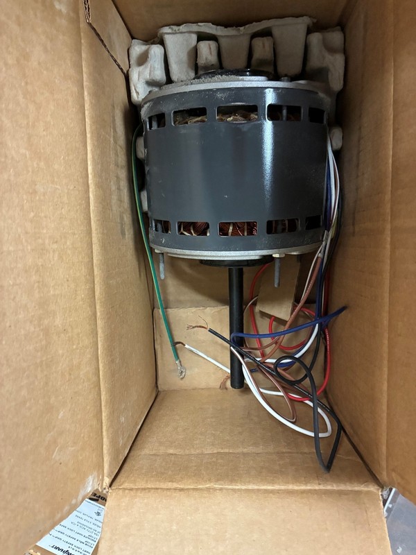 1693 Us Motors/Nidec Direct Drive Blower Motor 1693 1/3 HP 208/230 VOLTS
