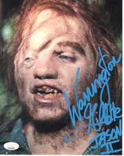 Warrington Gillette signed 8x10 Photo Jason Voorhees Friday the 13th Part 2