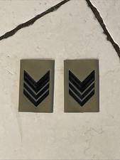 Sergente maggiore - Esercito Italiano - Vecchi gradi tubolari per mimetica