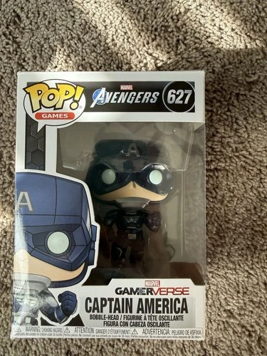 Funko Pop! Vinyl: Captain America #627 Marvel Collectible Figure