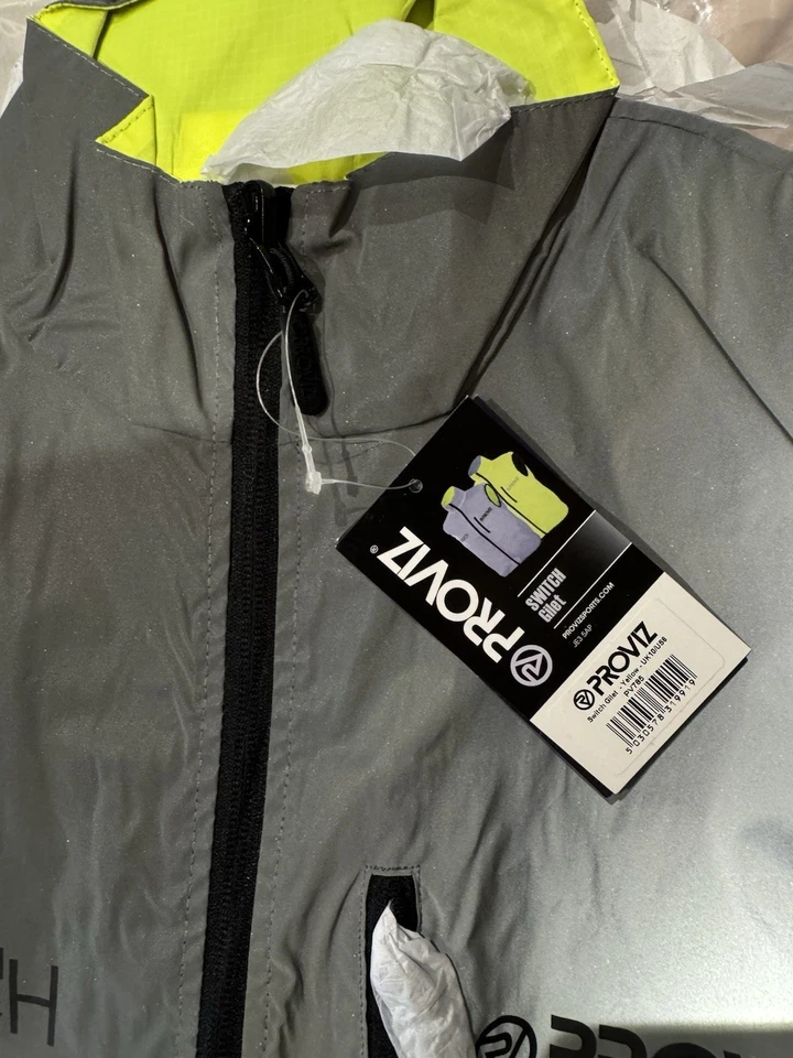 NWT Proviz Switch Reversible Reflective Cycling / Running Gilet Vest - Size 10 - Image 2 of 4