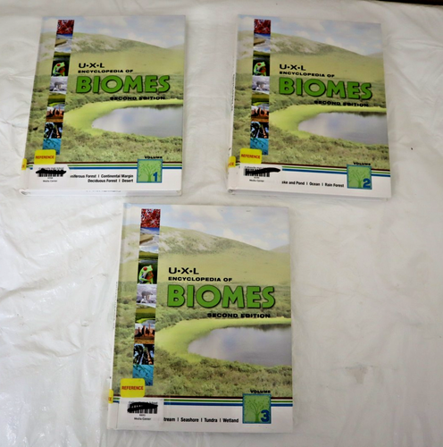 U-X-L Encyclopedia of Biomes Hardcover Second Edition Former Library Copy - Imagen 2 de 5