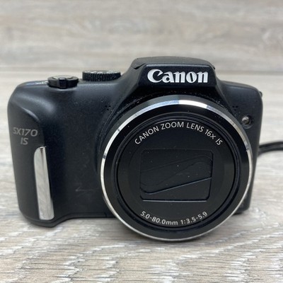 Canon Power Shot SX170 IS Digital Camera 16 MP No Memory Card No