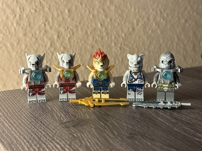LEGO Legends of CHIMA Figuren 5er Set inklusive 2 Schwerter