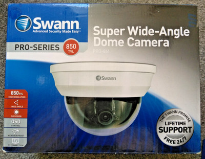 Swann Superweitwinkel CCTV Dome Kamera PRO-Serie-861-850 TVL - High Res- OSD -