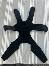 Medical Recovery Suit for Dog After Surgery Rear Legs Size Small Neoprene Velkro